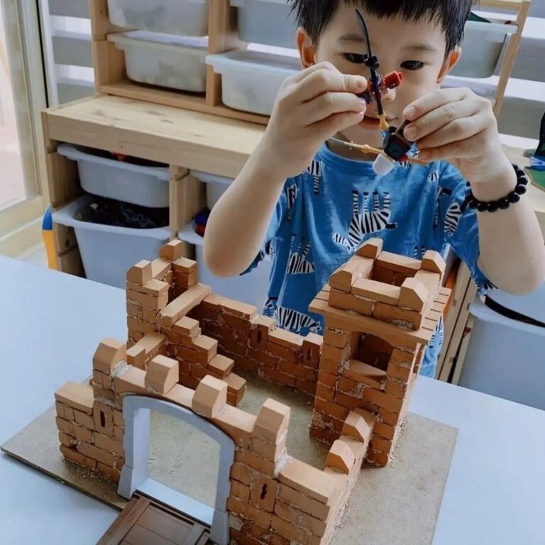 Exemplos de brinquedos e jogos que estimulam a construção (Teifoc Tijolinhos)