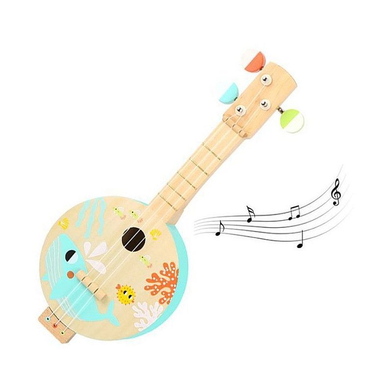 Banjo de madeira infantil da Tooky Toy