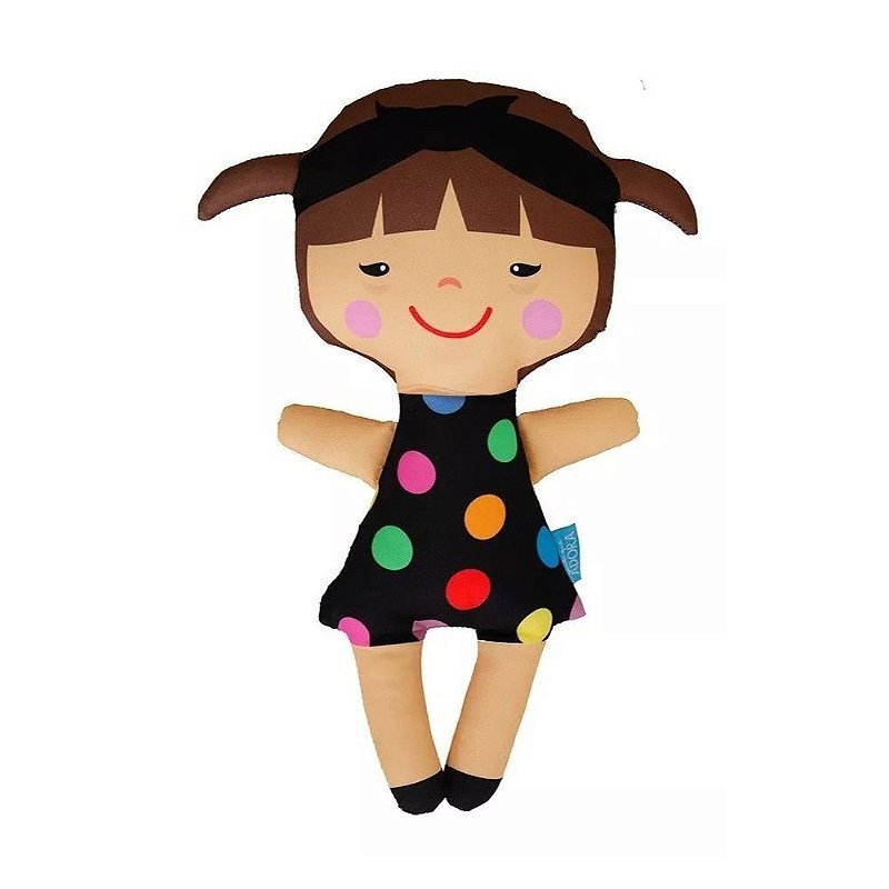 Boneca de pano Luísa, com síndrome de Down, da Gente que Adora