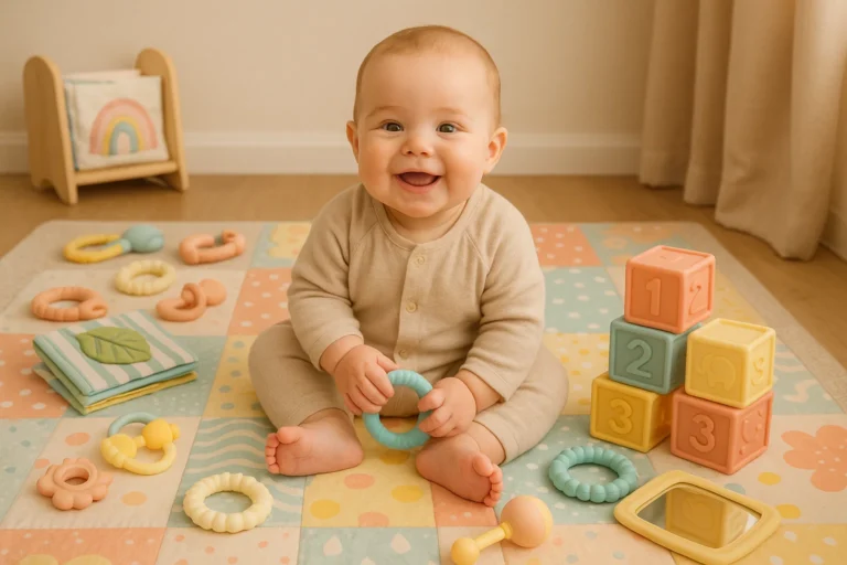 15 Brinquedos Educativos Essenciais para Bebês de Até 1 Ano