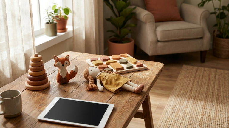 Transição de Telas para Brinquedos Físicos: um guia prático (sem drama, sem guerra em casa)