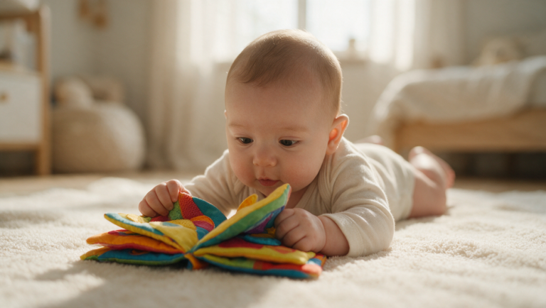 Brinquedos para Bebês de 0 a 12 Meses: o que faz sentido em cada fase (e o que é só marketing)