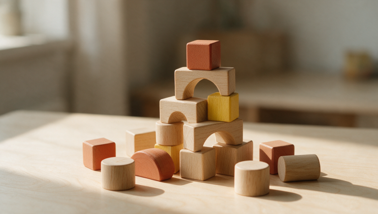 Brinquedos Montessori de 2 a 4 Anos: o que realmente faz diferença